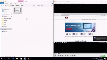 Taking a Screen Recording using Debut Video Capture Software and Making Screenshots using VLC Player