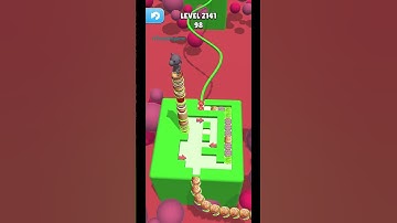 Gameplay top mobile games Relaxing n satisfying game iOS/ANDROID Stacky Dash  #shorts Level 2141