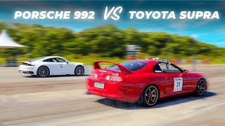 Acelerando forte o Toyota Supra na arrancada! ‹Diego Higa›