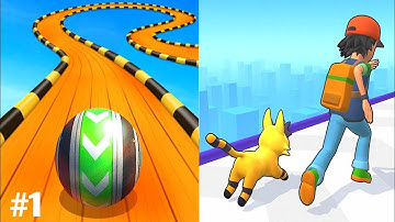 Monster Squad Rush Vs Ball Run 2048  - PRracer #1  @TomGingerGaming @1vs9999