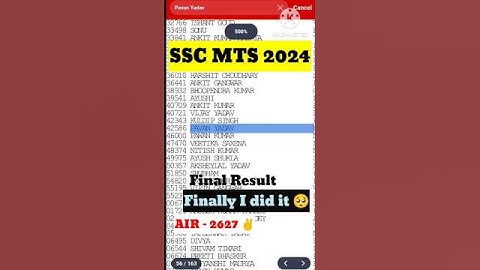 SSC MTS Final scorecard ✅🥺🏆✌️ #sscmts #ssc #sscresult2024 #ssccgl #selection #trending #aspirant