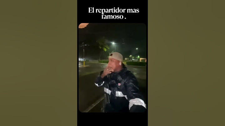 El repartidor mas famoso.