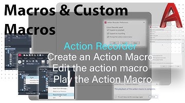AutoCAD Advanced: Action Recorder
