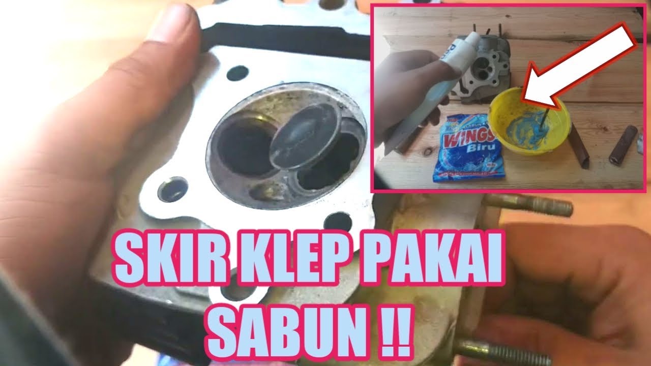 BERHASILL SKIR KLEP  MOTOR  HONDA BEAT  KARBU MEMAKAI 