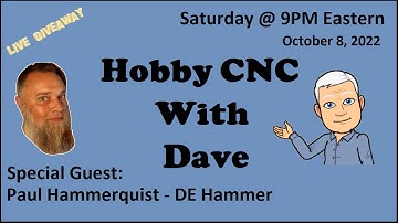 Hobby CNC With Dave  |   10-8-2022
