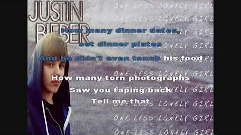 One Less Lonely Girl - Justin Bieber (Studio) [Instrumental/Karaoke]