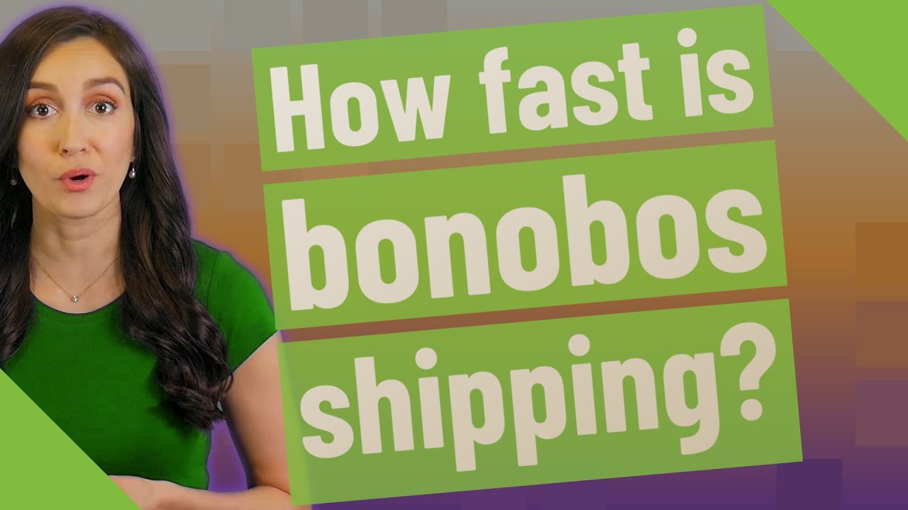 Bonobos Shipping Box How fast is bonobos shipping? - YouTube