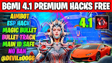 BGMI HACK 4.1 | BGMI 4.1 MOD APK | BGMI ESP HACK | BGMI NEW HACK TODAY | HOW TO HACK BGMI HACK