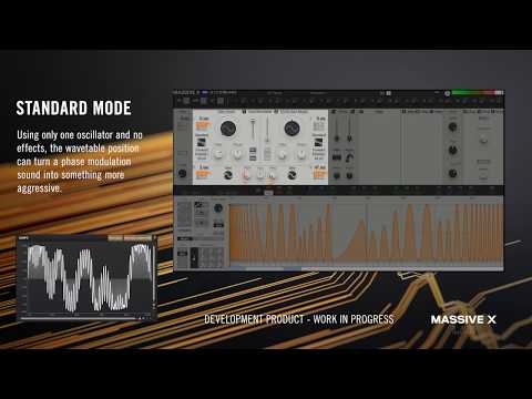 Massive X lab - Standard Mode Tech demo | Native Instruments