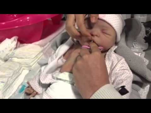 It Breathes! silicone baby - YouTube