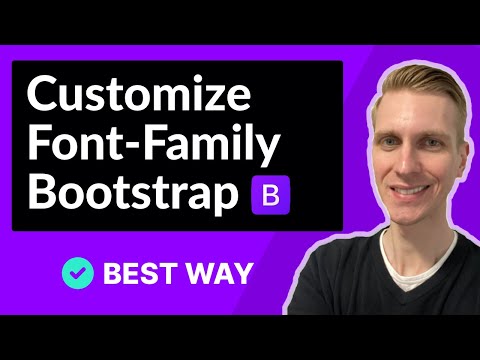 Change Font Family