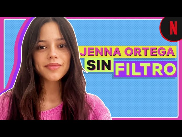 ⁣Jenna Ortega sin filtro