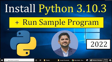 How to install Python 3.10.3 on Windows 10