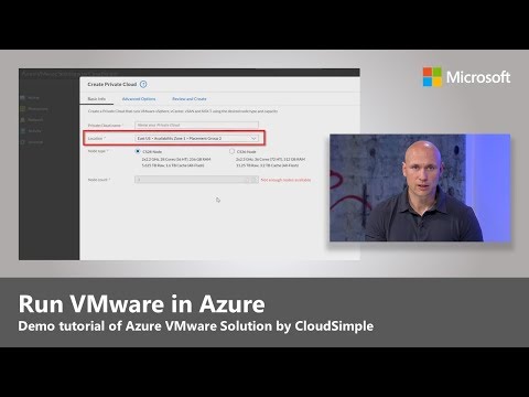 How to migrate and run VMware in Azure - Demo Tutorial