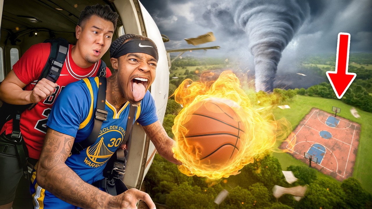 100 Basketball Challenges vs FlightReacts