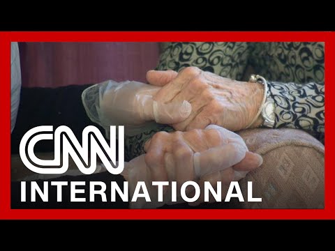 Emotional reunions as UK care homes reopen