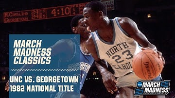 North Carolina vs. Georgetown: 1982 National Championship | FULL GAME