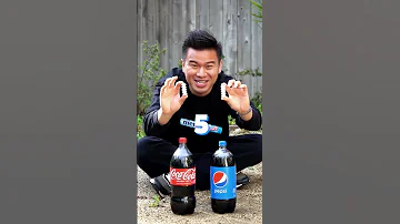 Coke vs Pepsi MENTOS Challenge