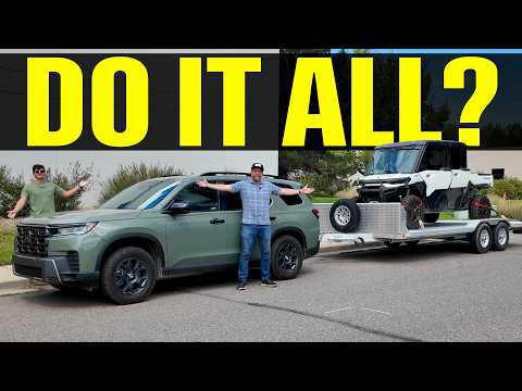 Family Hauling, Off-Roading and Towing: Can the 2026 Honda Pilot TrailSport Do It All?