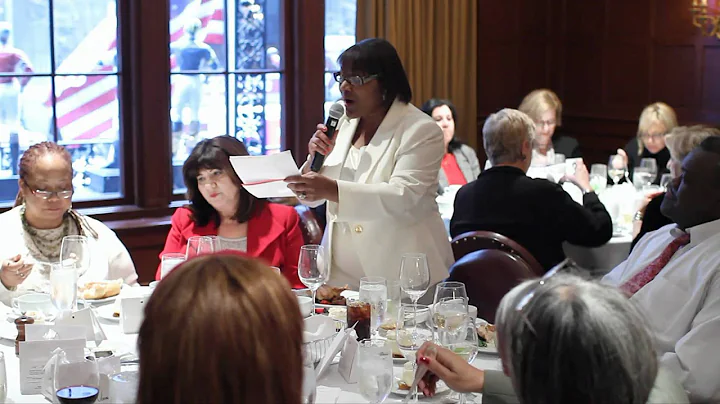 Vera Moore talks about Connie Delaigle @ the women...