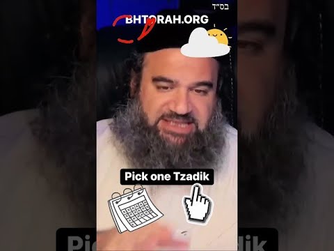 Escolha um Tzadik