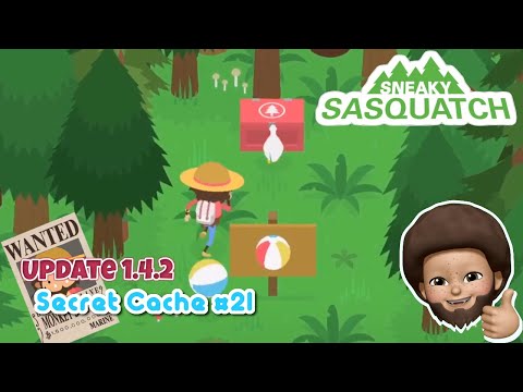 Sneaky Sasquatch News - Oct 2020 1.4.2 Update and Secret Cache # 21 [Dinsun Video]