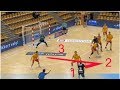 How to do handball zig zag feint