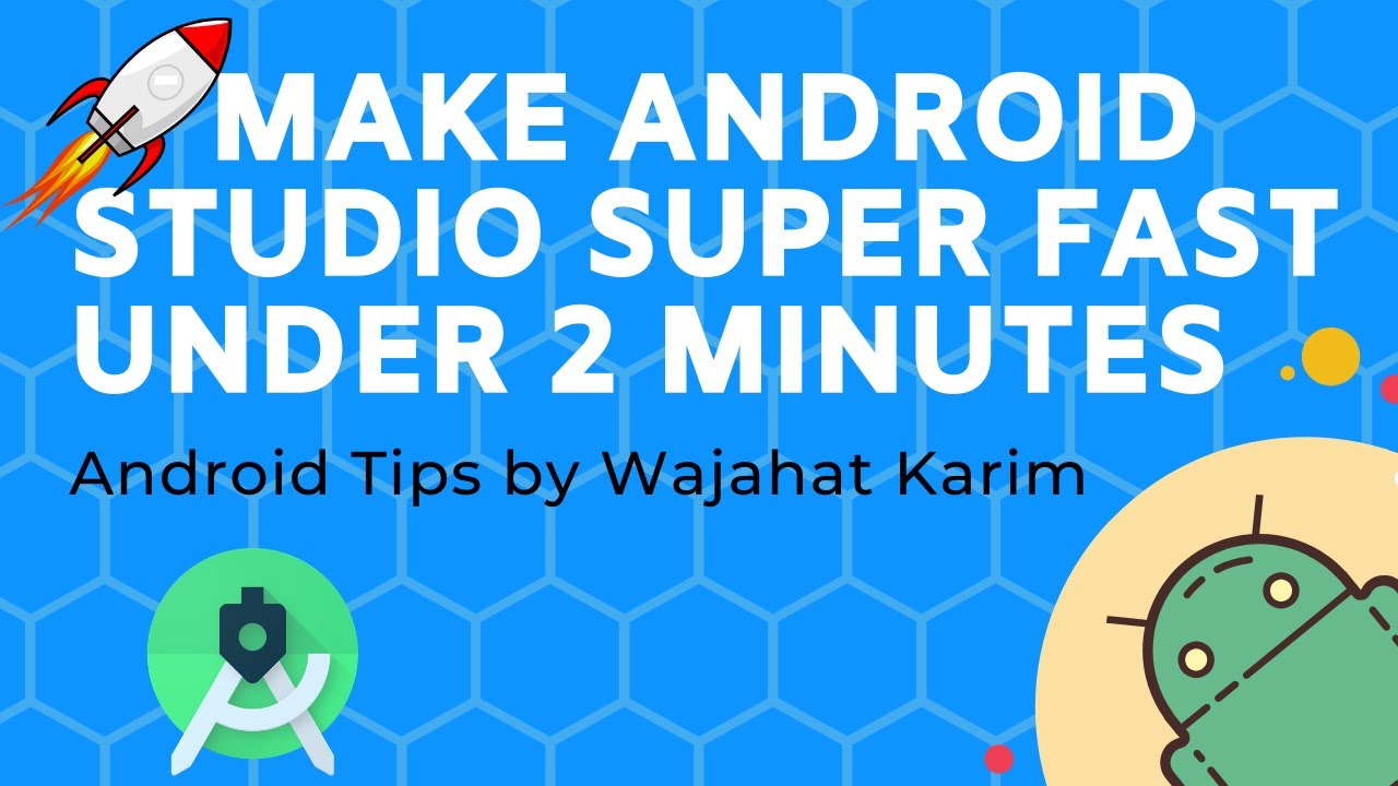 ⚡ Is Your Android Studio Always Slow? ?Here's How to Speed Up Immediately.  | by Wajahat Karim | AndroidPub | Medium