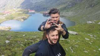 ASMR Relaxing Haircut Haircut in the nature Haircut by the lake Outdoor Haircut in the mountain