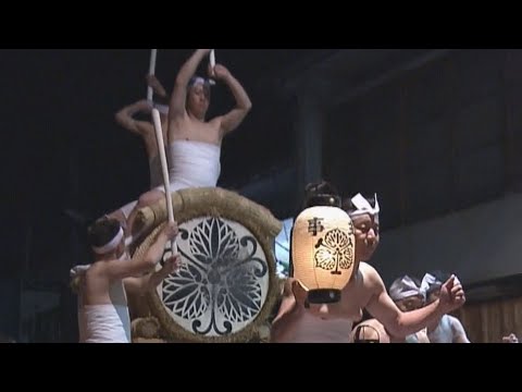 飛騨地方に春の訪れ 古川祭 ｢起し太鼓｣が4年ぶりに 下帯姿の男たちが打ち鳴らす 岐阜