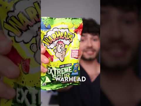 Sour Warheads vs. Braces #shorts