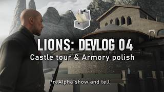 Lions game: Devlog 04 | Castle Tour & Armory polish