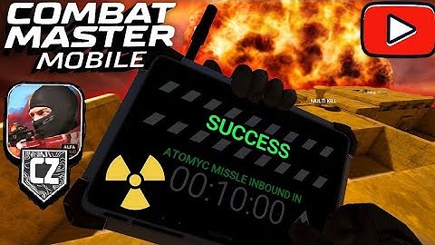 MY FIRST ☢️ NUKE IN COMBAT MASTER MOBILE