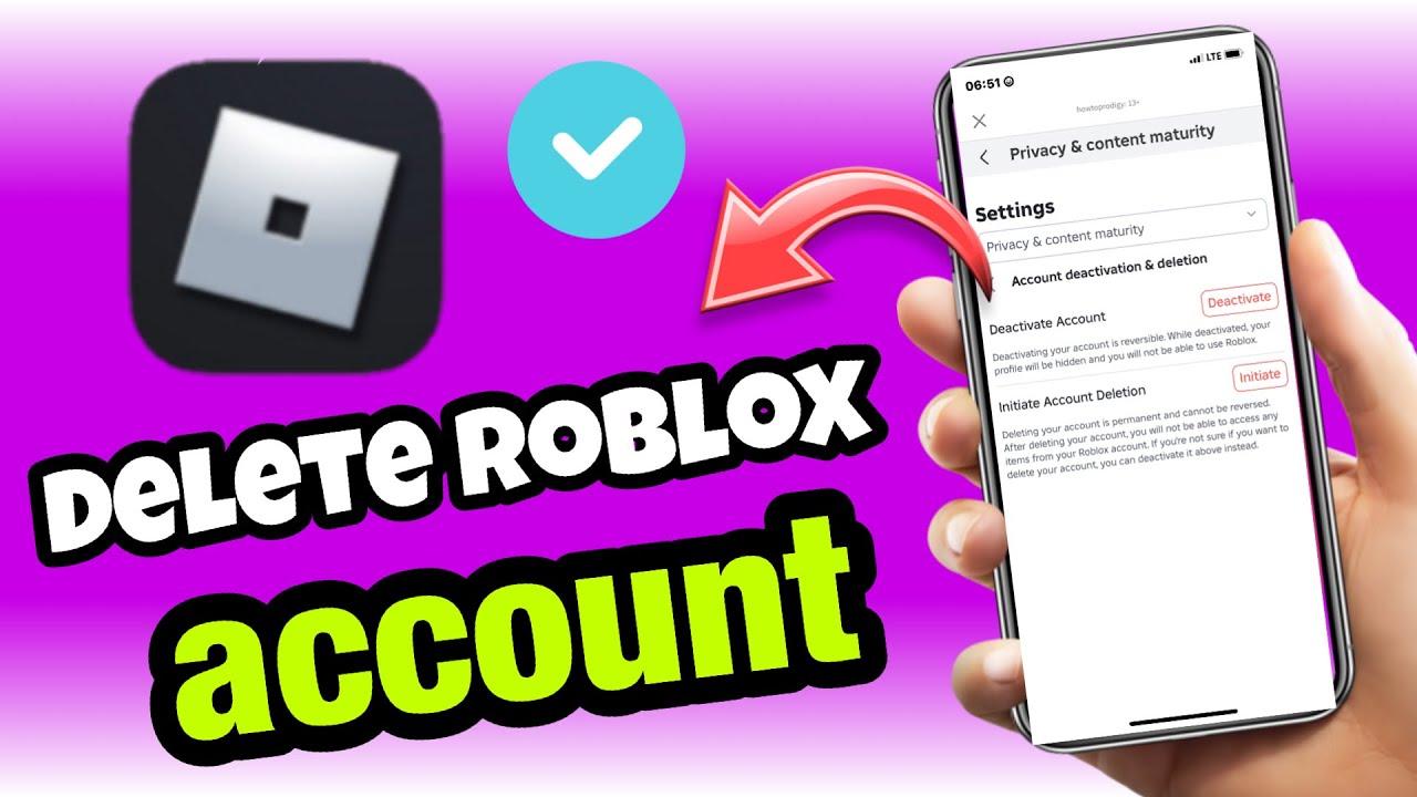How To Delete Your Roblox Account 2026 Delete Roblox Account IN 2 