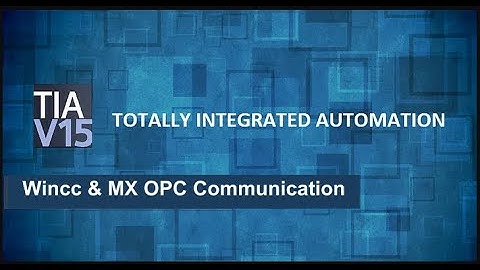 Mitsubishi MX OPC communication with Siemens WinCC HMI SCADA
