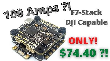 Drone Racing 100 Amp F7 Stack for Under 75 Bucks! Buy Or Deny ?!