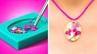27 Epoxy resin and polymer clay jewelry you must try