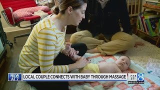 Parents turning to infant massage for health benefits