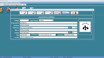 Apresentação Sistema Controle de estoque