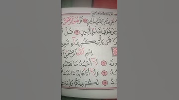 #سورةـ الكافرون بصوت  هادئ