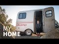 This is where i live  13ft scamp trailer