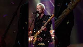 Sting #sting #music #shorts #singer #80smusic #birthday #england #pop