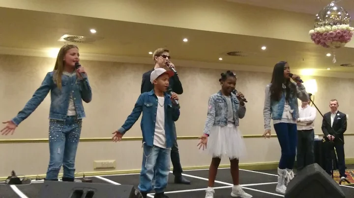 MUZIK KIDS performing Fight Song at FireWalk4Cansa