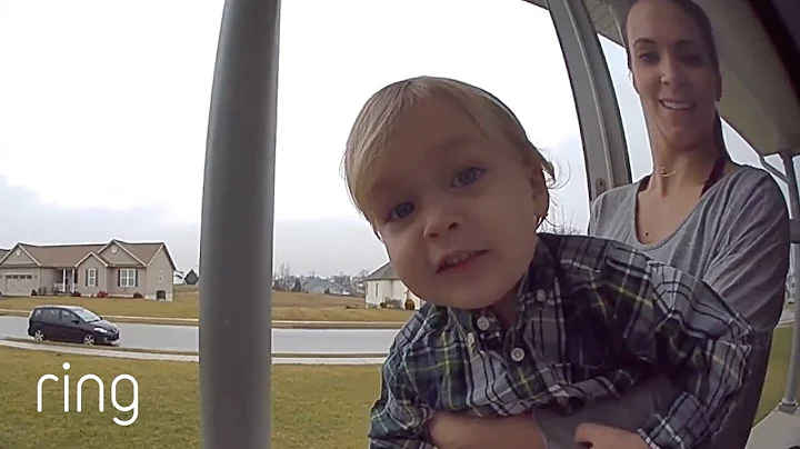 2 Year Old Misses His Dad & Uses Ring Video Doorbell To Reach Him | RingTV - DayDayNews