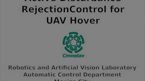 Active Disturbance Rejection Control for UAV Hover