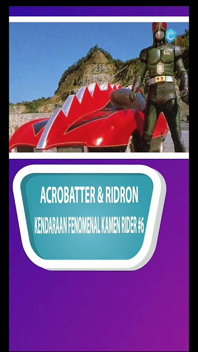 Kendaraan Fenomenal Kamen Rider : ACROBATTER & RIDRON #shorts