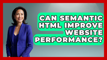 Can Semantic HTML Improve Website Performance? | Simple HTML Studio News