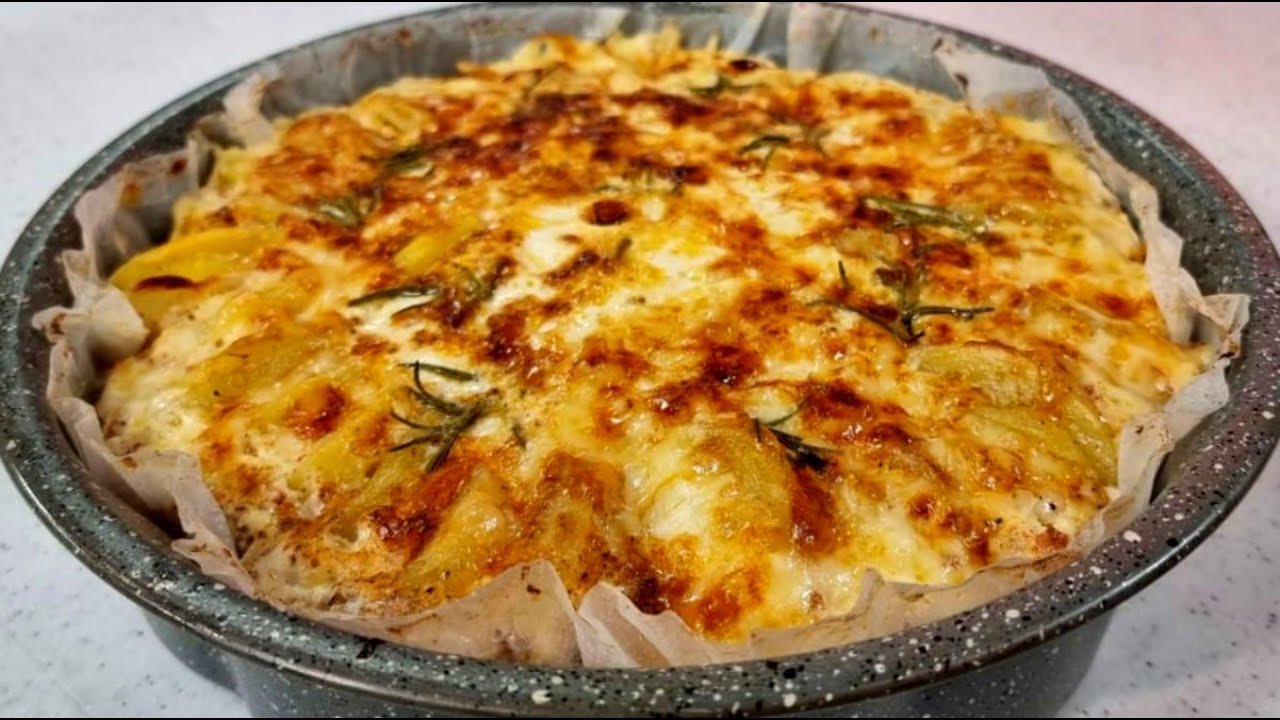 Shije Shtëpie - Patate furre me qumësht dhe djathë nga Znj. Vjollca - Tv Klan