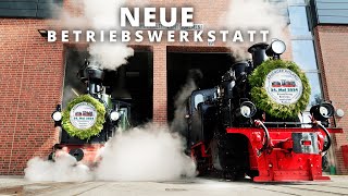 Werkstatteröffnung in Putbus mit der sächsischen IK Nr. 54