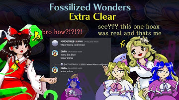 Touhou 20: Fossilized Wonders - Extra Clear (Reimu G1)